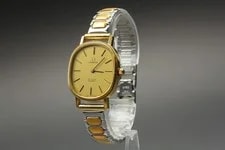 Omega de Ville Cal.1330 Ref.191.0046 Gold Square Quartz 4