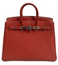 Hermes Birkin 25 Sanguine Palladium Hardware 3