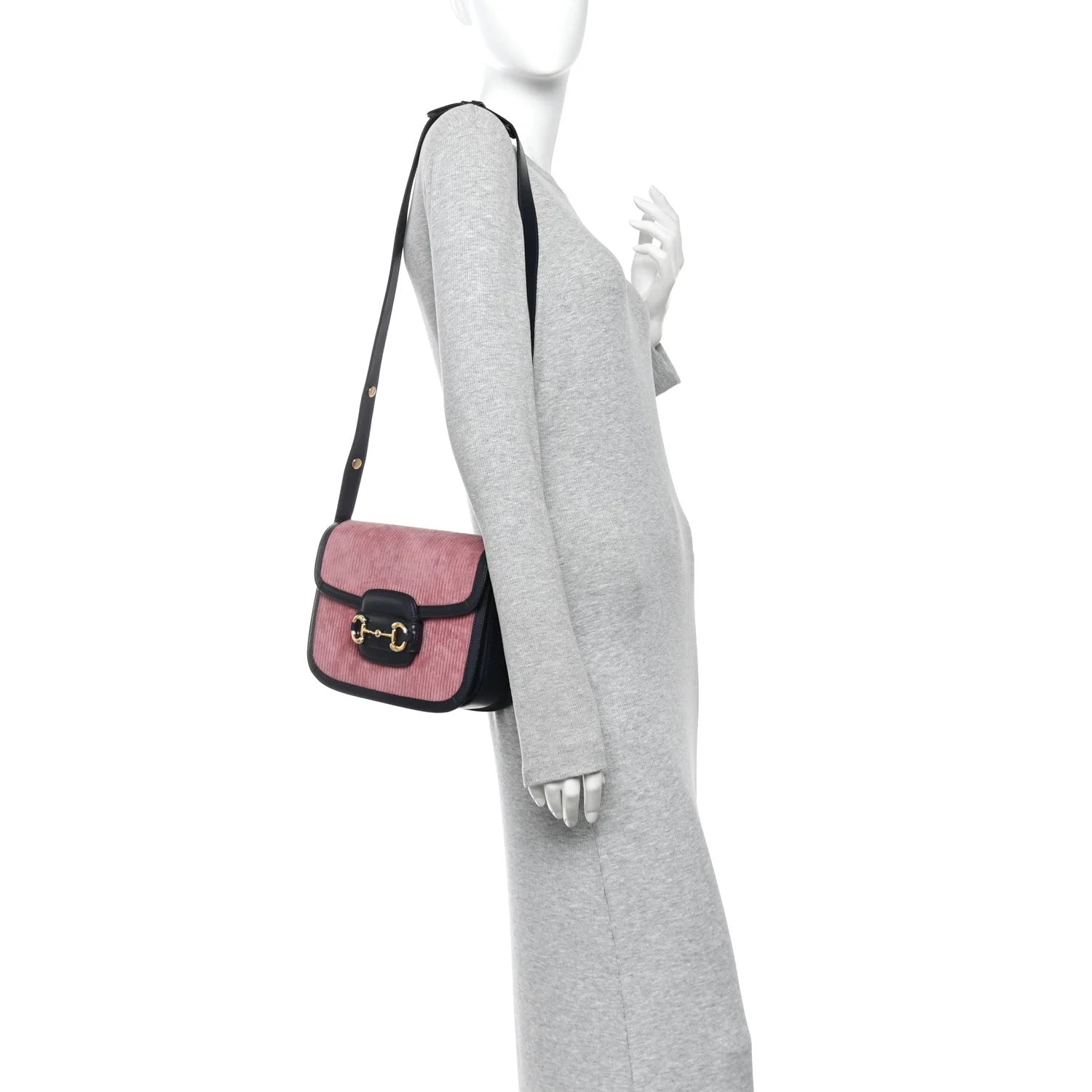 Lanzo Stretch Cord Azalea Horsebit 1955 Lipstick 2