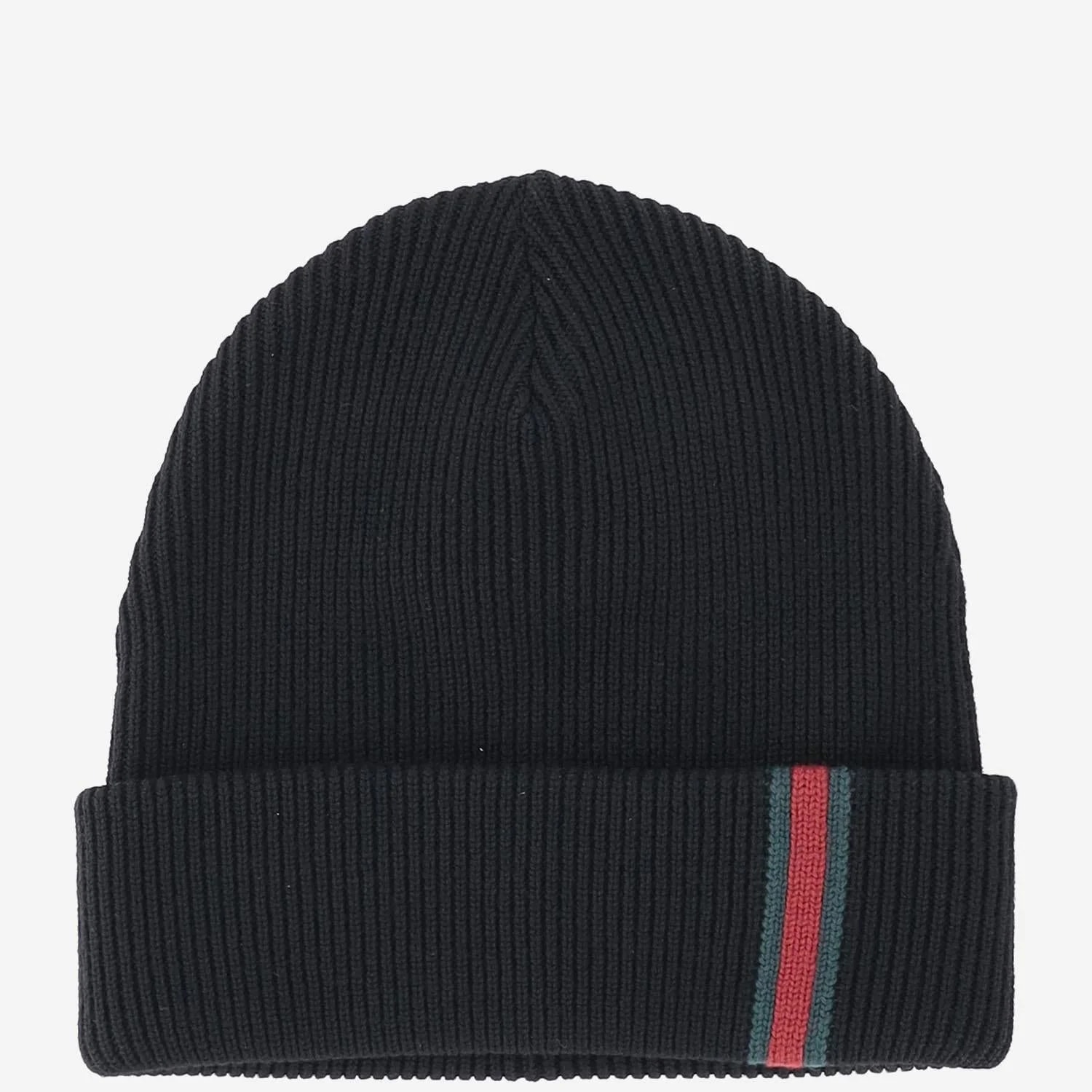 Gucci — Gucci 834192 Ribbed- Beanie — Beanies — Accessory — resale
