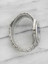 2000s Audemars Piguet Royal Oak 14790ST Steel Blue Tapisserie Dial Auto 36mm 4