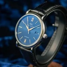 IWC Portofino Automatic 40mm Blue Dress IW356523 3