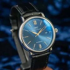 IWC Portofino Automatic 40mm Blue Dress IW356523 4