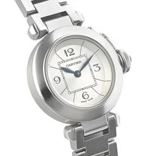 Cartier W3140007 Miss Pasha Quartz Cal. 157 27mm Silver Dial 3