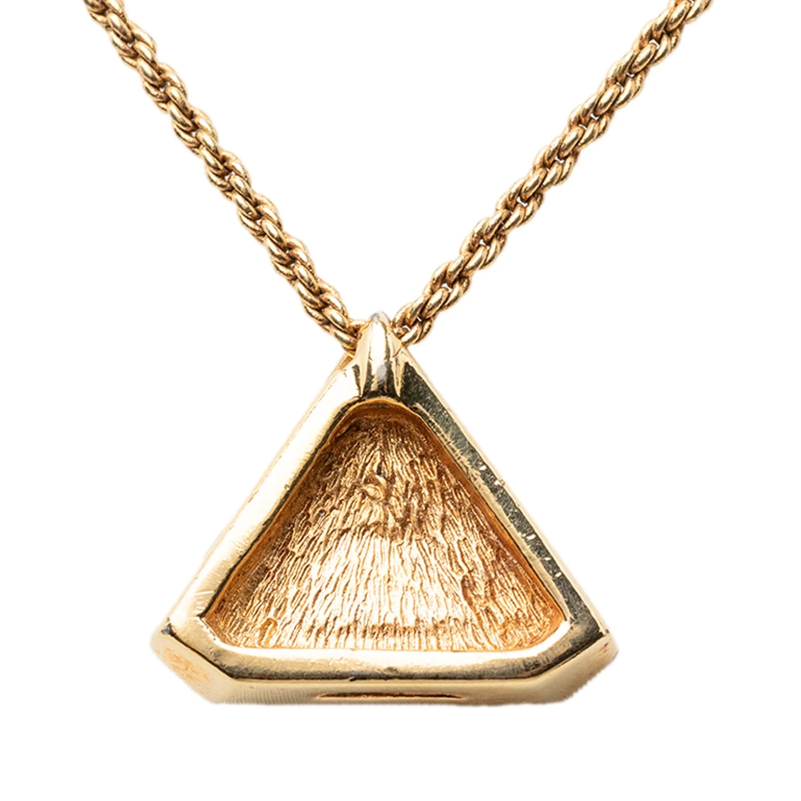 Enamel Strass Triangle Logo 3