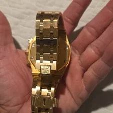 Audemars Piguet Royal Oak Automatic Chronograph Green Dial Gold Bracelet 4