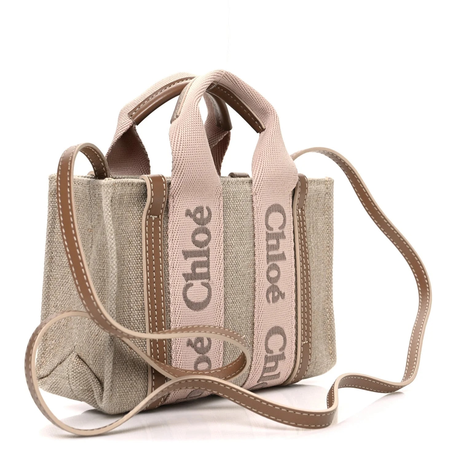 Mini Woody Ribbon With Strap Blushy 3