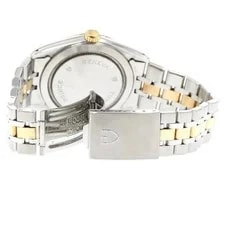 Tudor Prince Date 76213 36mm SS Gold #C19657 2