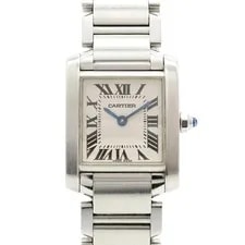 Cartier — Cartier Tank Française SM W51008Q3 Ivory Dial GZl1fv3z — Watch — resale