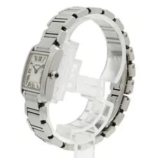 Cartier Tank Française SM W51008Q3 Ivory Dial GZl1fv3z 2