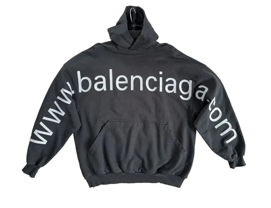 Balenciaga — Balenciaga Logo Print Hoodie 🔥🔥 — streetwear — resale