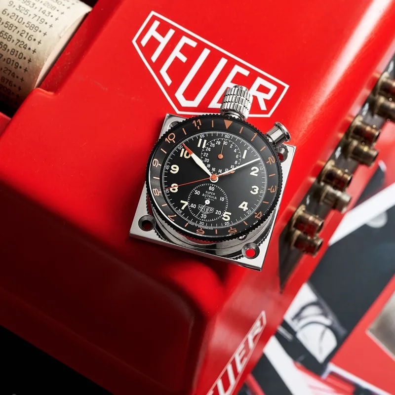 Heuer Super Autavia Dashboard Chronograph 71558 2