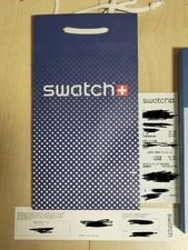 Audemars Piguet X Swatch Royal Oak Blue Pendant Bioceramic, New 2