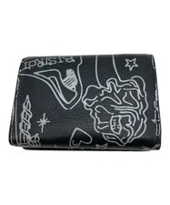 Balenciaga Graffiti Compact Wallet Trifold Coin 2