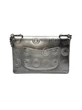 Chanel Coco Embossed Square Flap Metallic (28***04) 2