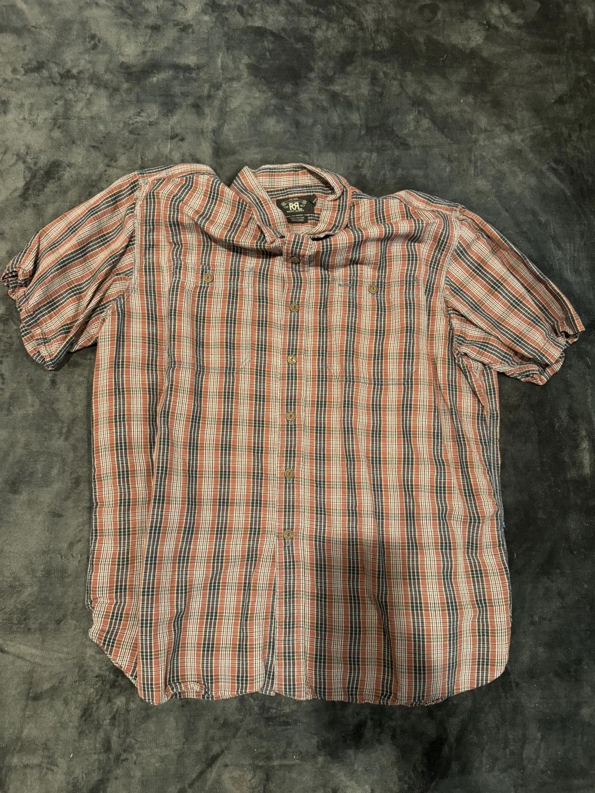 Ralph Lauren — RRL Ralph Lauren Cotton / Short Sleeve Shirt — streetwear — resale