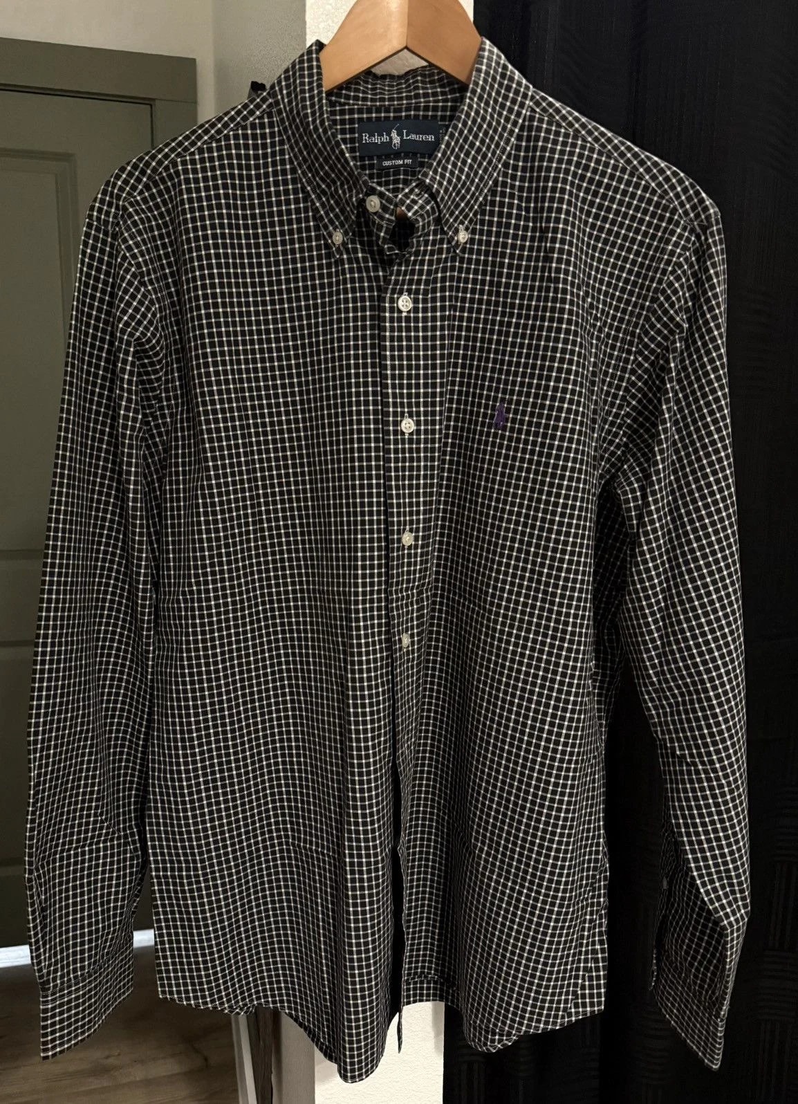 Ralph Lauren — Ralph Lauren Custom Fit XL Check Pony — streetwear — resale