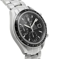 Omega Speedmaster Date RefNo=323.21.40.40.01.001 Black Dial Stainless #W2323 3