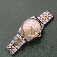 Tudor 10-Diam Champagne Dial Prince Date 74033 Automatic 34mm 2