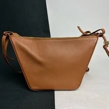Loewe Hammock Hobo Embossed Letter Puzzle Zipper Closure - Excellent #1AMVDGX 4