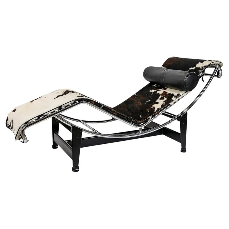 Le Corbusier, Pierre Jeanneret, Charlotte Perriand Chaise Longue LC4 for Cassina 2