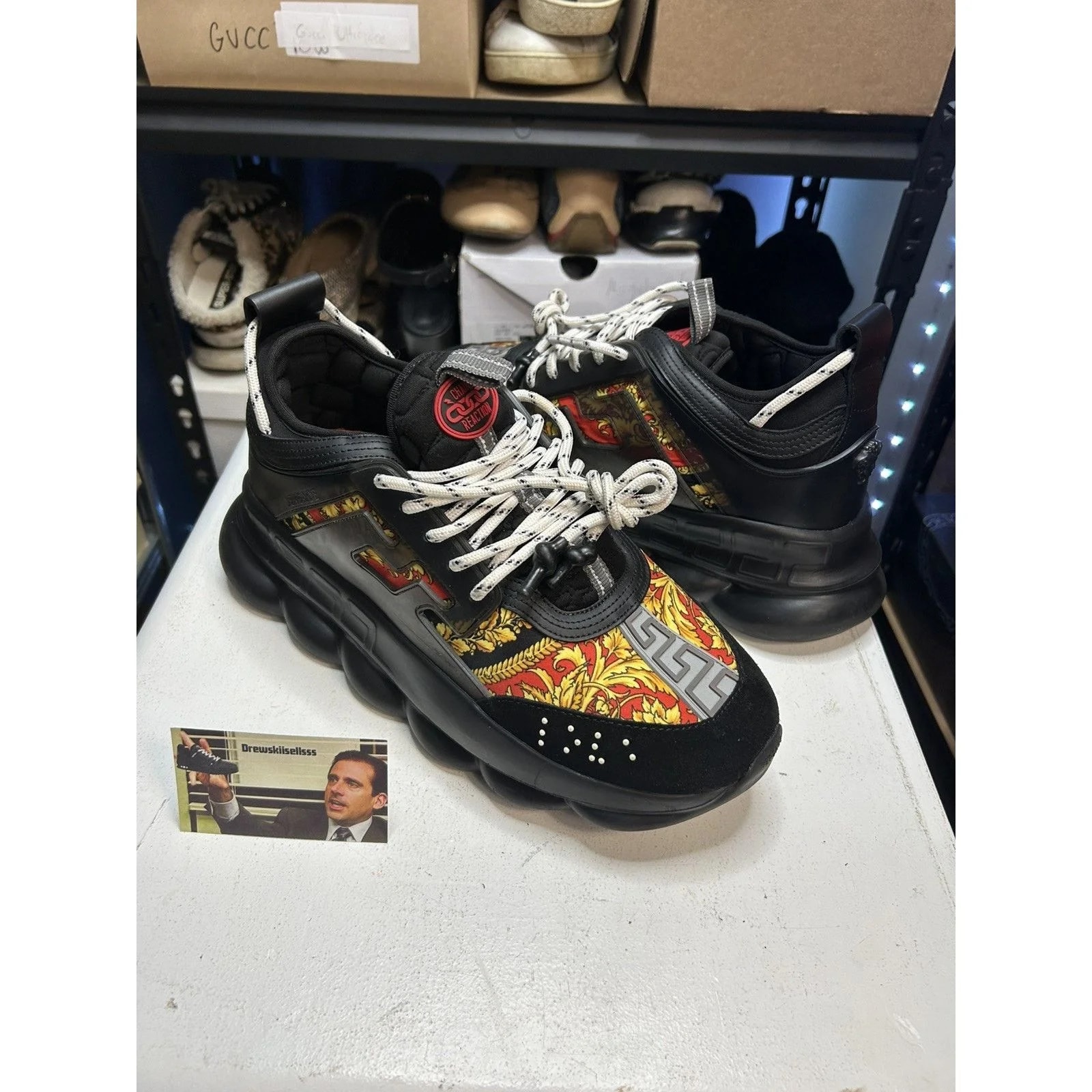 Versace — Versace Chain Reaction Baroque — Sneaker — resale