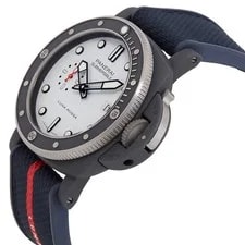 Panerai Submersible QuarantaQuattro Automatic White Dial PAM01543 2