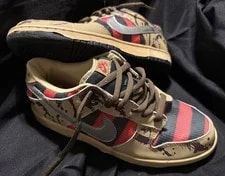 Nike SB — Nike SB Dunk Low Custom Horror Shoes ’s Size 10 - No Box — Sneaker — resale