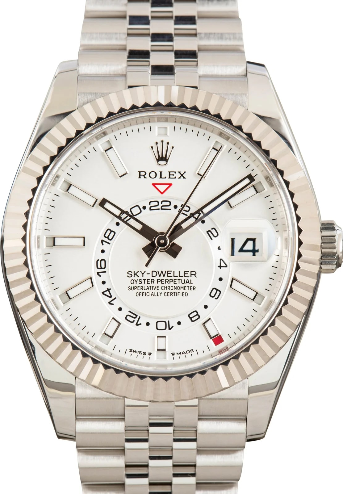 White Dial Rolex Sky-Dweller 336934 2