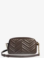 Gucci GG Marmont Small $1950 Dark New & 2