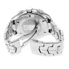 TAG Heuer Link CAT7011 42mm SS Silver Dial Quartz Chronograph #C453 4