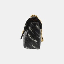 Gucci Marmont Logo Distressed Print Chain - Very Good #T5ORDU 3