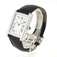 Authentic Cartier Tank Solo XL WSTA0029 Stainless Steel Mechanical Automatic... 2