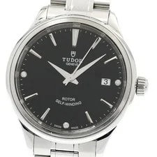 Tudor — Tudor Style 12500 3P Diamond Date Black Dial Automatic Watch_921836 — Watch — resale