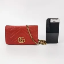 Gucci — Gucci GG Marmont Matelasse Wallet on Chain — Handbag — deal