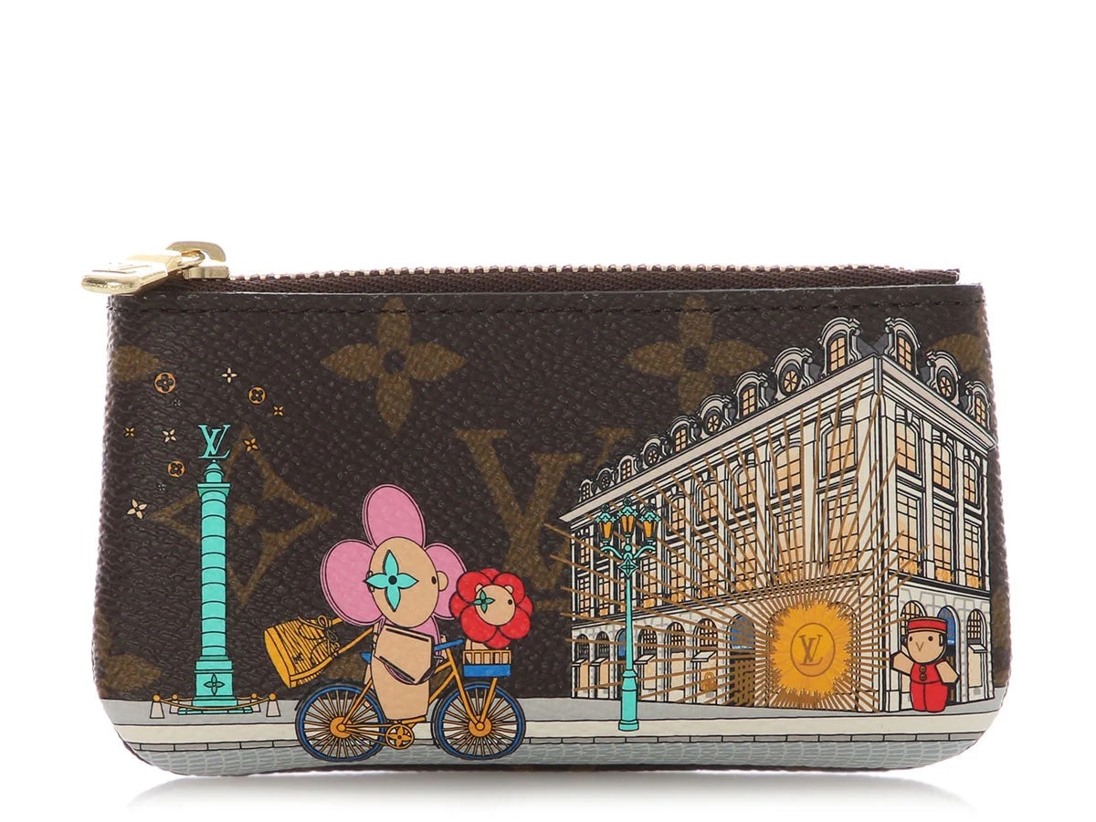 Louis Vuitton — Louis Vuitton 2022 Christmas Animation Paris Key Pouch — Accessory — resale