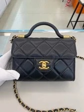 Chanel Top Handle Flap With Hardware [] 4