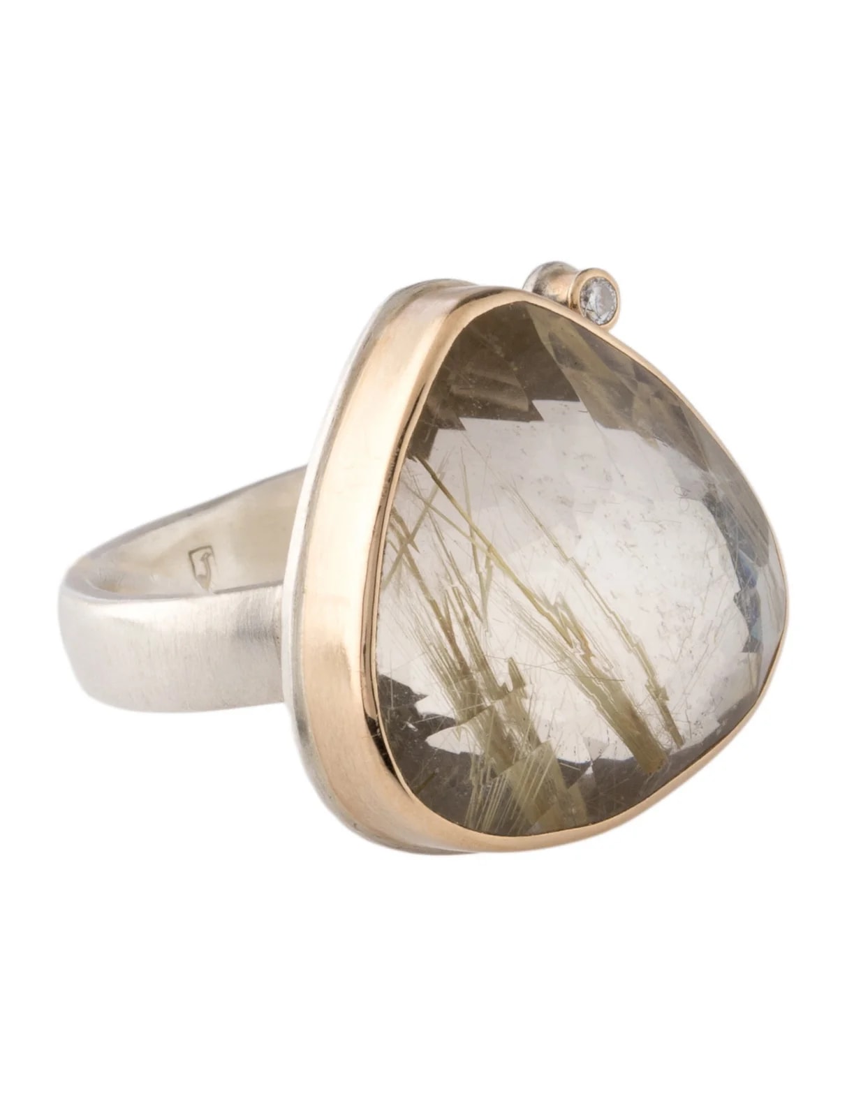 Jamie Joseph — Quartz & Diamond Cocktail Ring — Jewelry — resale