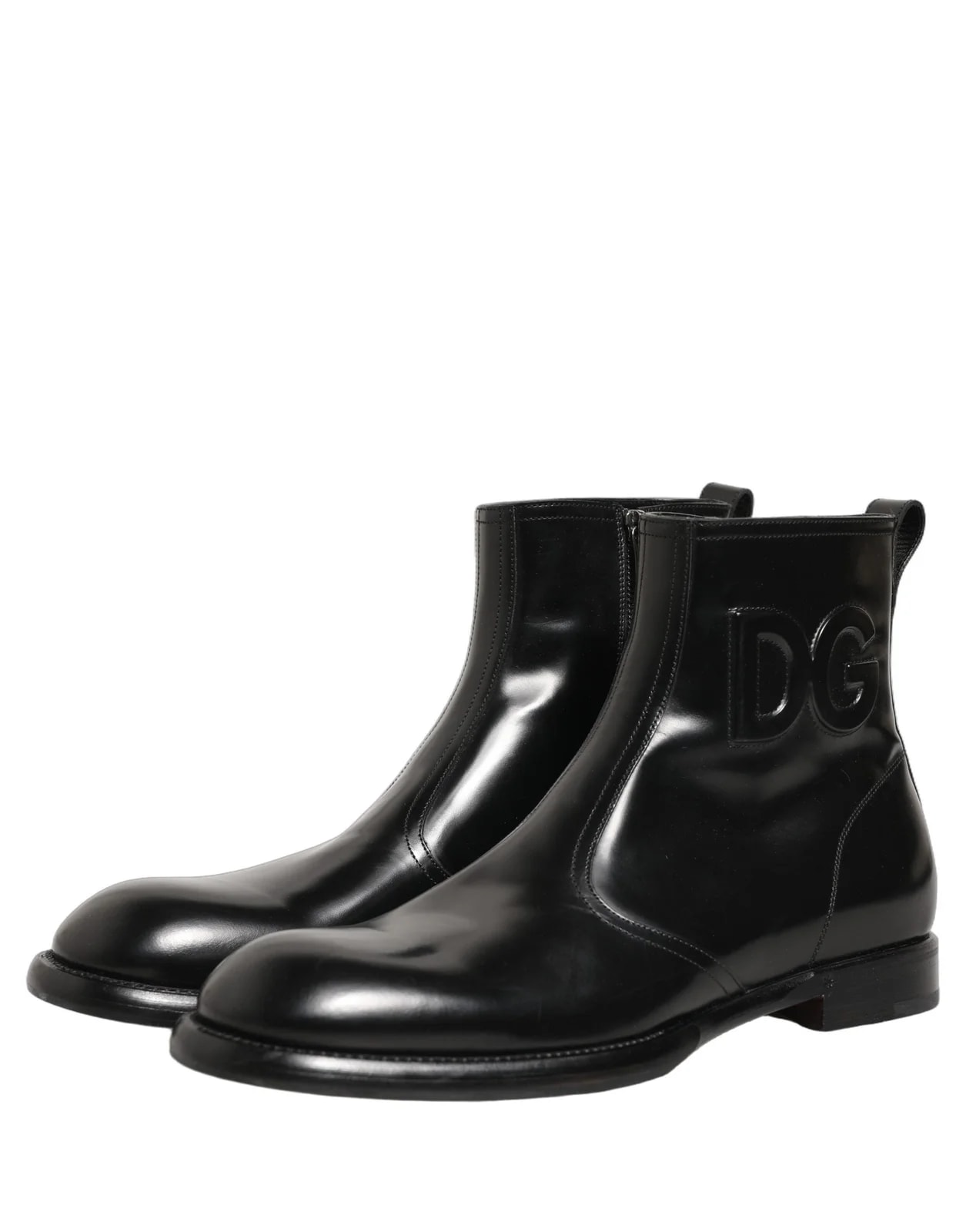 Dolce & Gabbana Embossed Logo Ankle 4