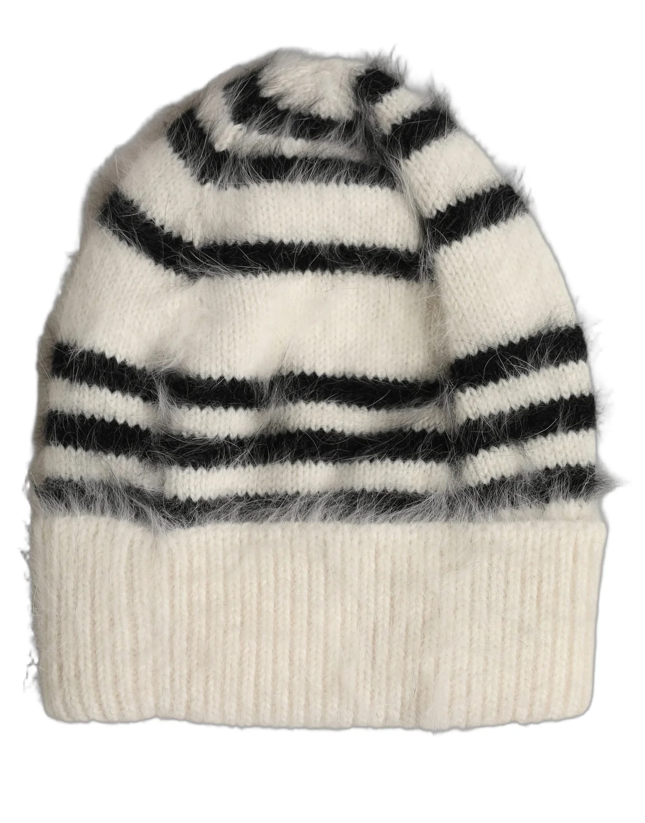 Dolce & Gabbana Striped Knitted Beanie One 2