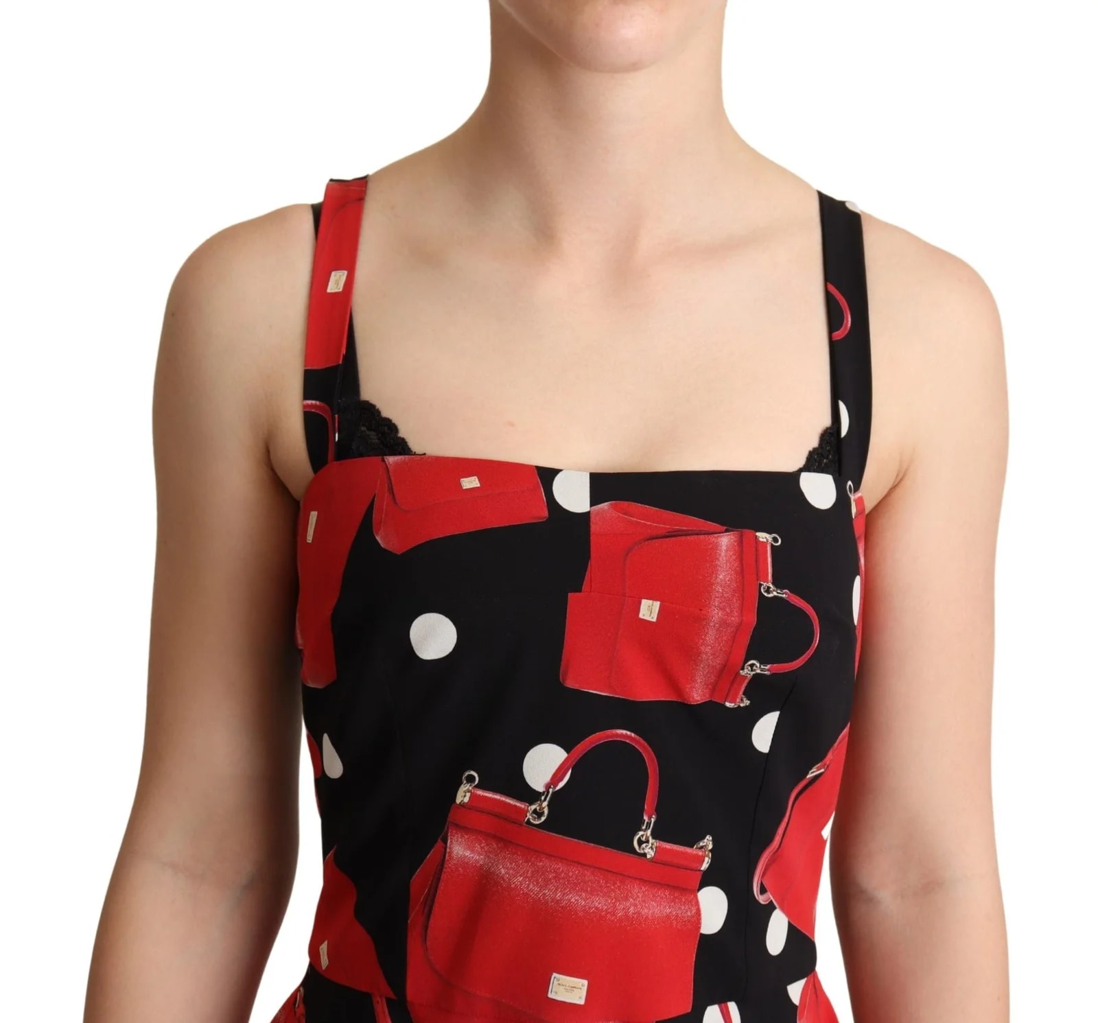 Dolce & Gabbana Print A-line Mid Length Dress 4
