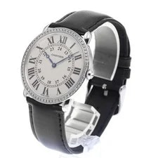 Cartier — Cartier Ronde Louis WR000551 36mm WG Beige Dial Manual Wind #C1705 — Watch — resale