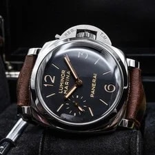 Panerai — Panerai Luminor Marina 1950 PAM00422 47mm Black Sandwich Dial Box and Papers — Watch — resale