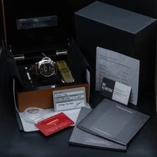 Panerai Luminor Marina 1950 PAM00422 47mm Black Sandwich Dial Box and Papers 2