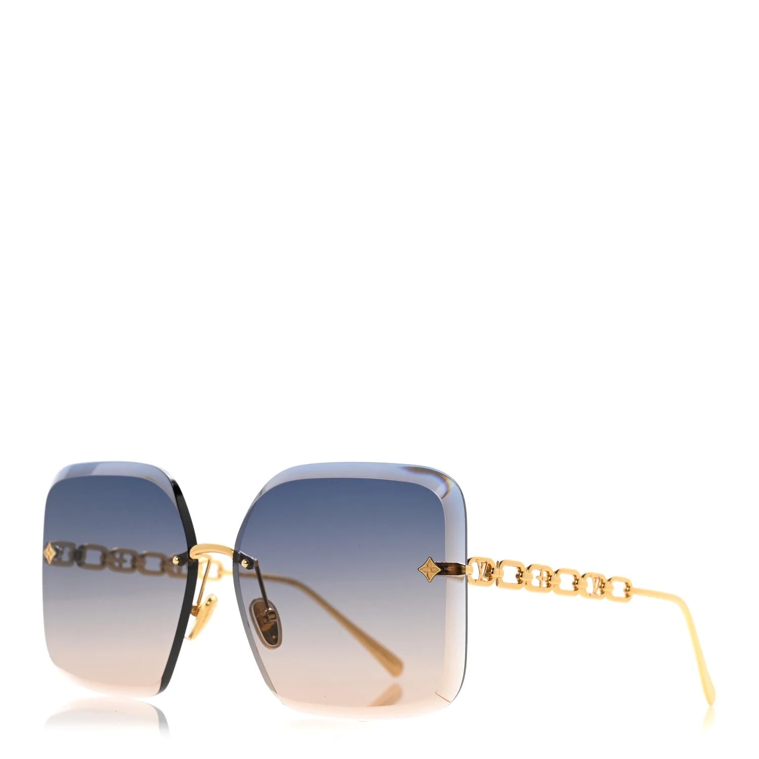 Louis Vuitton — Metal Jewel Square Sunglasses Z1860U — Accessory — resale