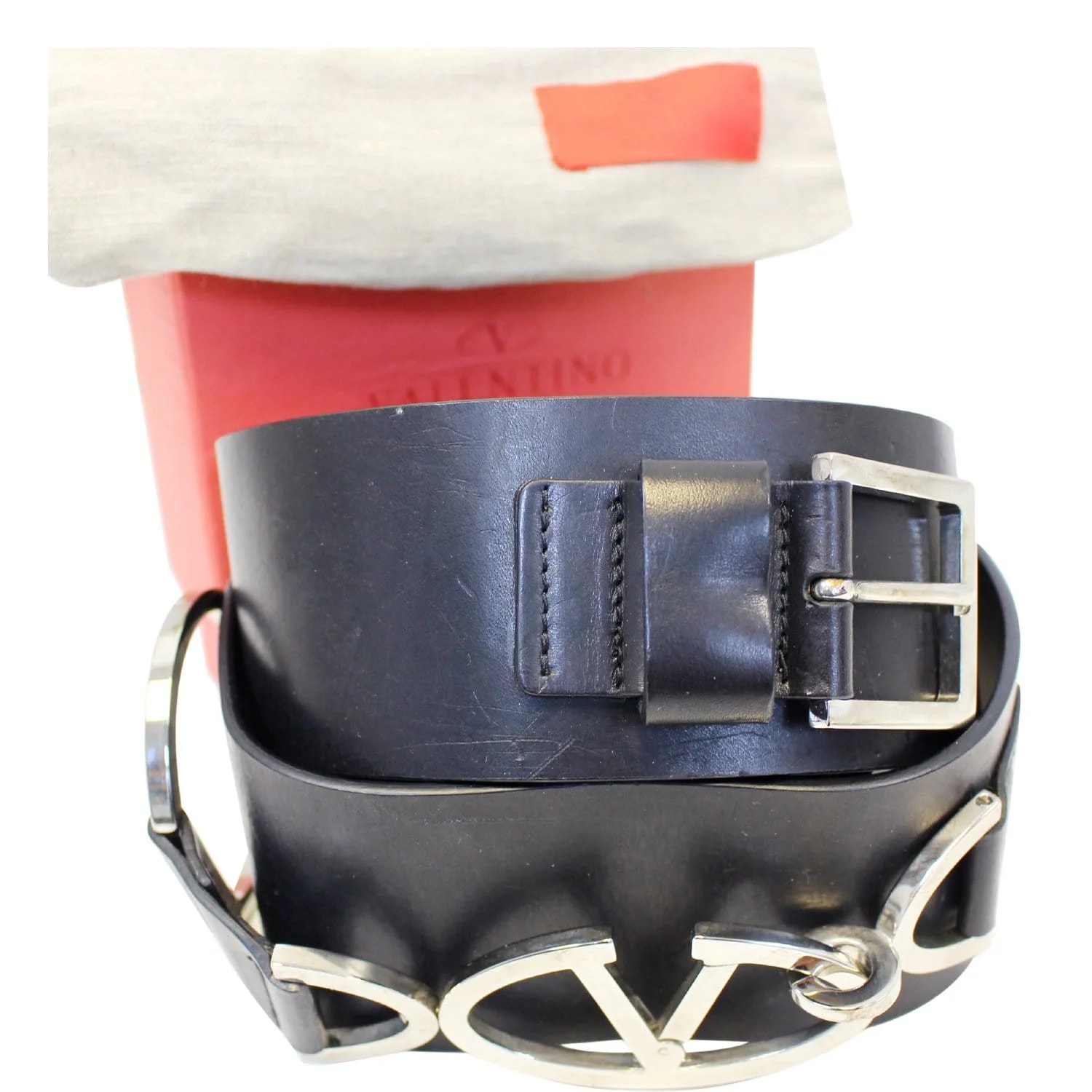 Valentino — Valentino Logo Belt — Accessory — resale