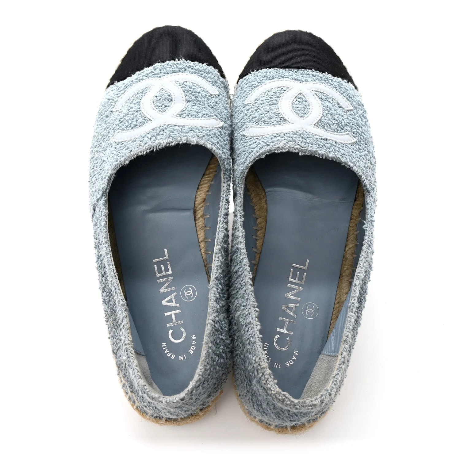 Fabric Grosgrain CC Espadrilles 38 Light 2