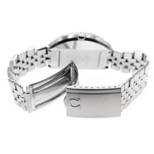 Omega Seamaster Cosmic 166035−T00L107 35mm SS Silver #C12183 4