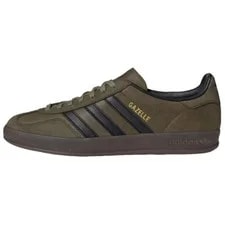 [IF1978] -- Adidas Originals Gazelle Indoor 舒适百搭薄底 低帮 板鞋 男女同款 黑色 2