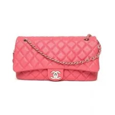 Chanel CF Flap Medium Size 25.5cm Grained P255232156 2